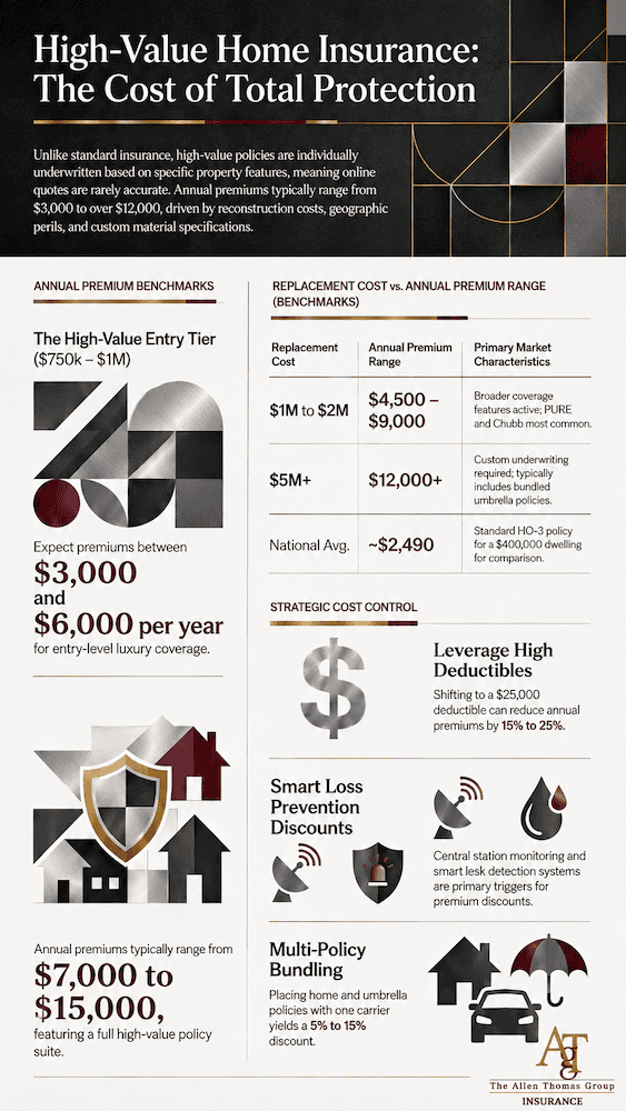 The Allen Thomas Group Releases Analysis on the Cost of High Value Home Insurance