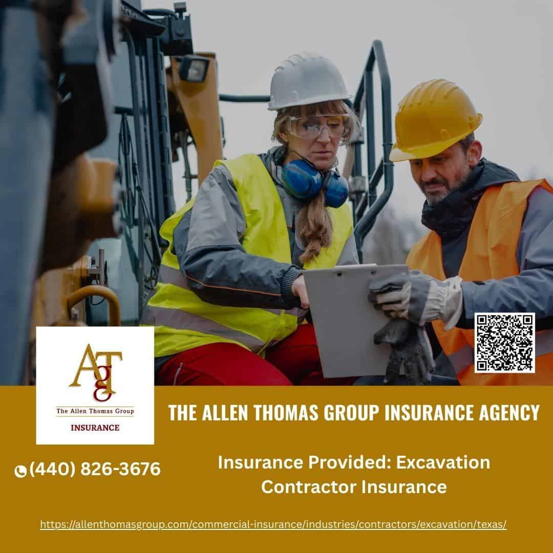 Excavation Contractor Insurance Company in Texas