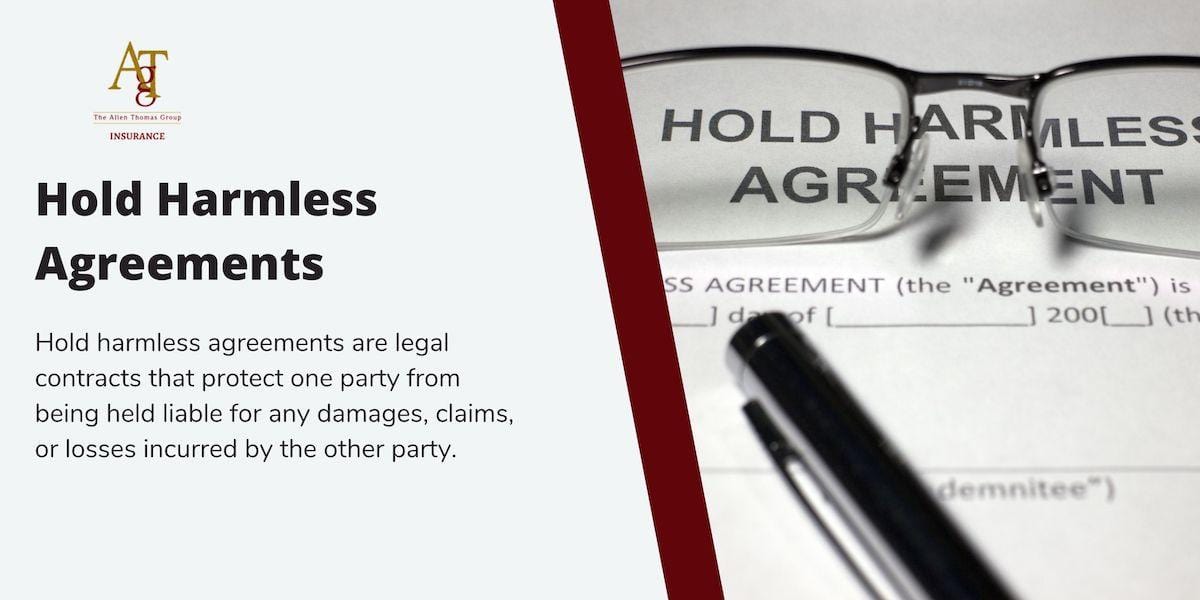 Types Of Hold Harmless Agreements At Randall Maupin Blog