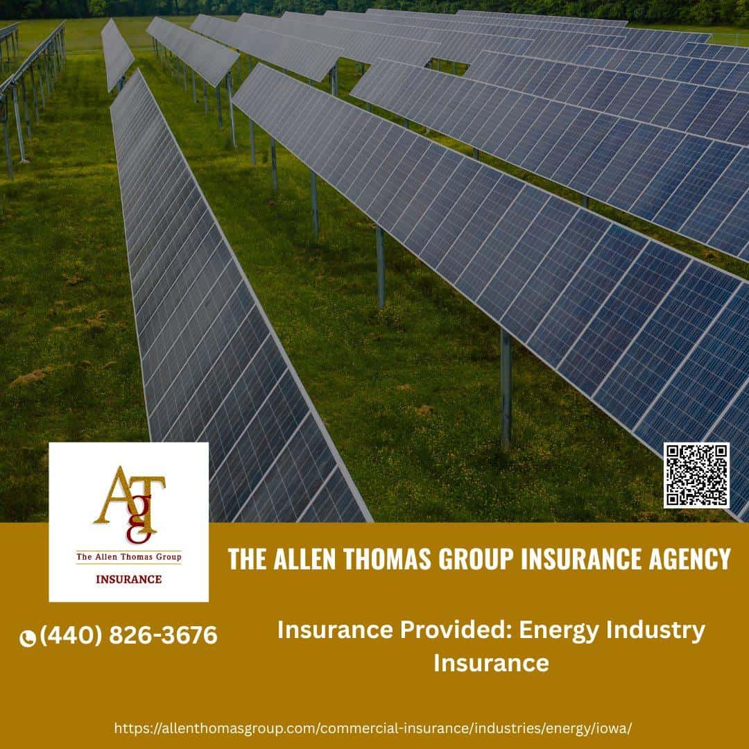 Iowa energy industry insurance agency coverage