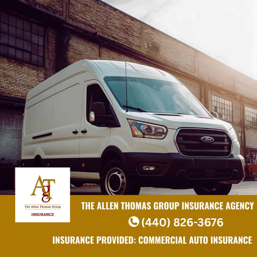 Delivery Vans With Commercial Auto Coverage Driving Through Kokomo, IN