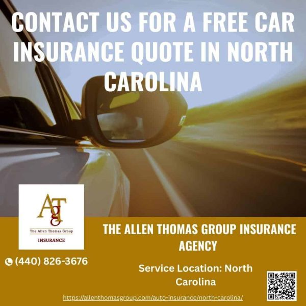 Contact Us For A Free Car Insurance Quote in North Carolina