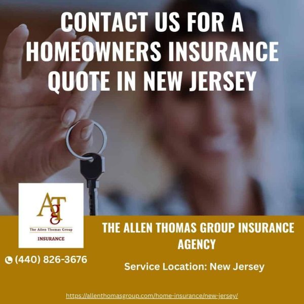 Contact Us For A Homeowners Insurance Quote In New Jersey