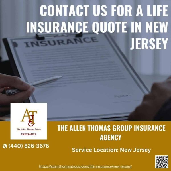 Contact Us For A Life Insurance Quote in New Jersey